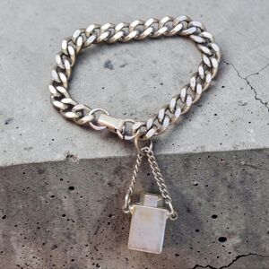 Vintage Cremated Ashes Urn Charm Bracelet